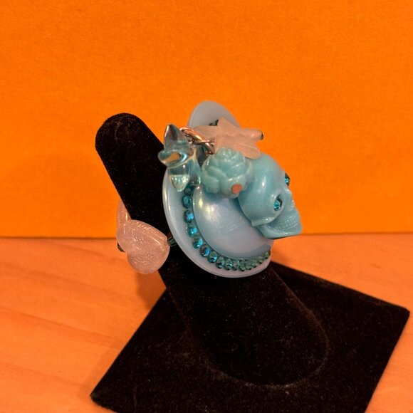 Tarina Tarantino Skull Ring - Picture 2 of 4